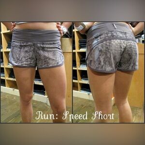 Lululemon SPEED SHORT
4-WAY STRETCH SWIFT ULTRA
SNOWY OWL SIZE 4